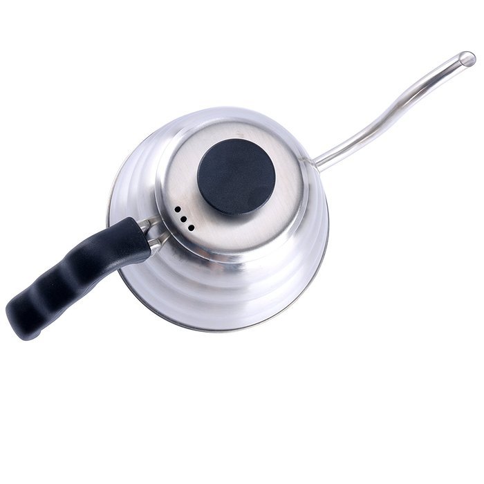 YaeKoo 1L Stainless Steel 304 Coffee Drip Kettle,Gooseneck Stainless Steel Drip Pot for Coffee & Tea N7
