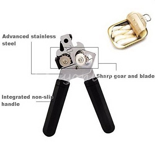 ASDOMO Heavy Duty Chrome Can Opener Stainless Steel Kitchen Restaurant Craft 1PCS N3