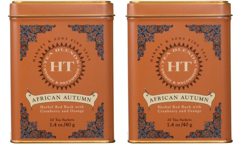Harney & Sons Fine Teas African Autumn Tin - 20 Sachets N5