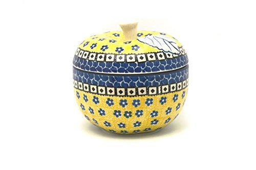 Polish Pottery Apple Baker - Large - Sunburst