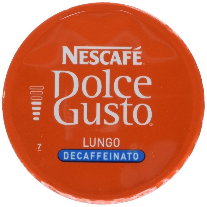 Nescafe Dolce Gusto Caffe Lungo Decaffeinato - 16 Beverages
