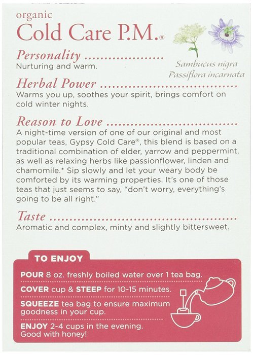 Traditional Medicinals Organic Cold Care PM - 16 ct N3