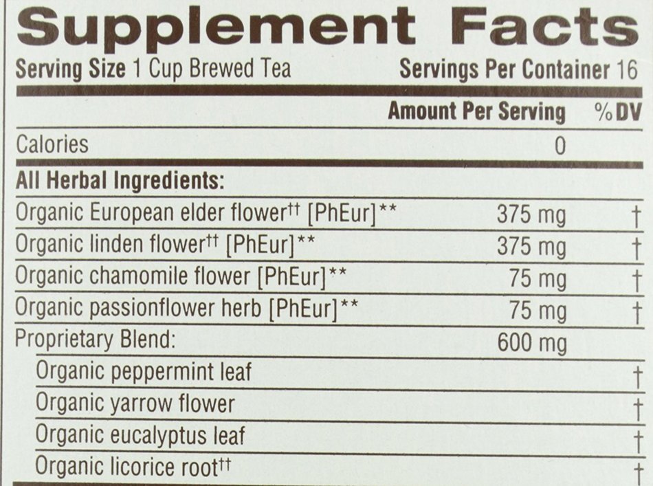 Traditional Medicinals Organic Cold Care PM - 16 ct N6