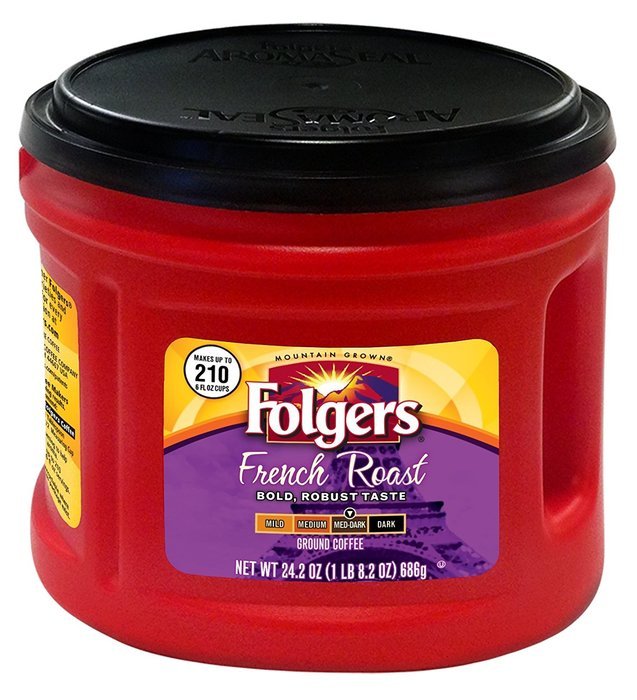 Folgers French Roast Coffee, 24.2 Ounce free image download