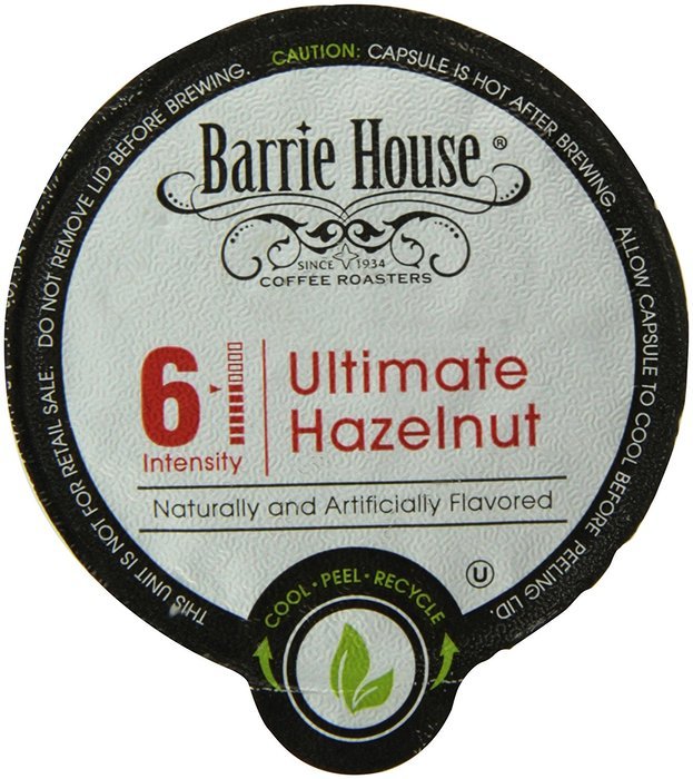 Barrie House Ultimate Hazelnut Coffee, 96 Count