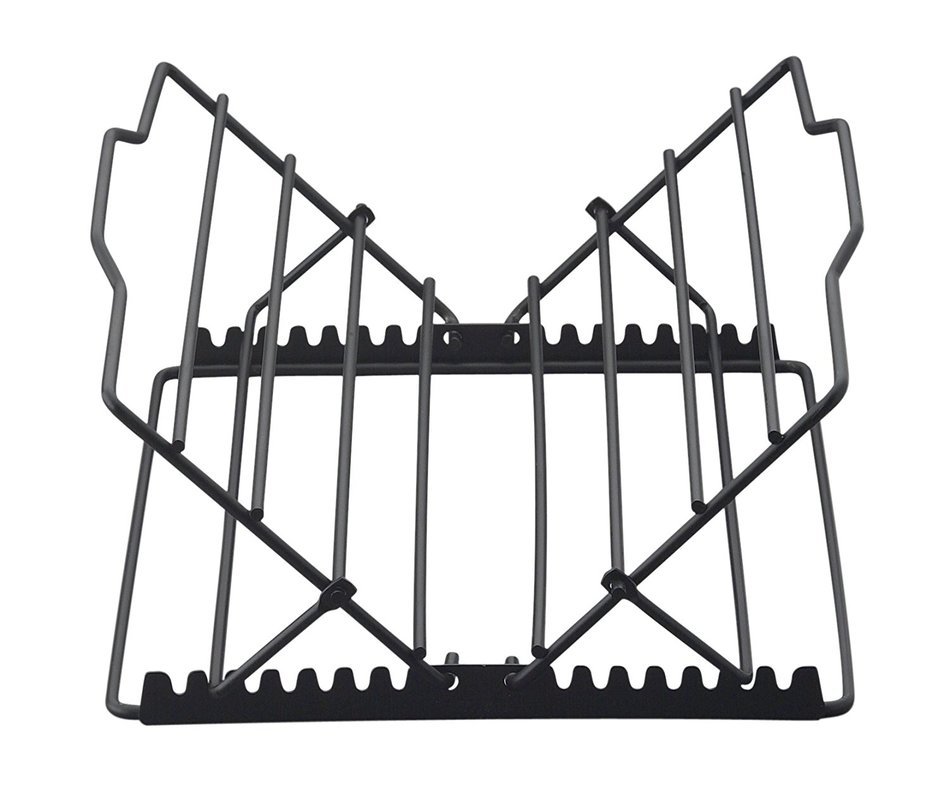 HIC Adjustable Wire Roasting Baking Broiling Rack, Nonstick, 10-Inches x 9.25-Inches N2
