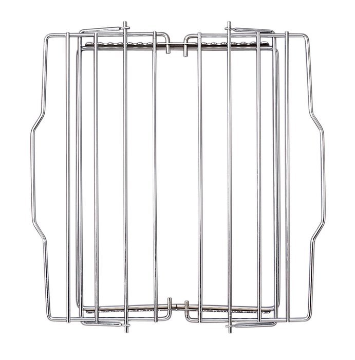 HIC Adjustable Wire Roasting Baking Broiling Rack, Nonstick, 10-Inches x 9.25-Inches N4