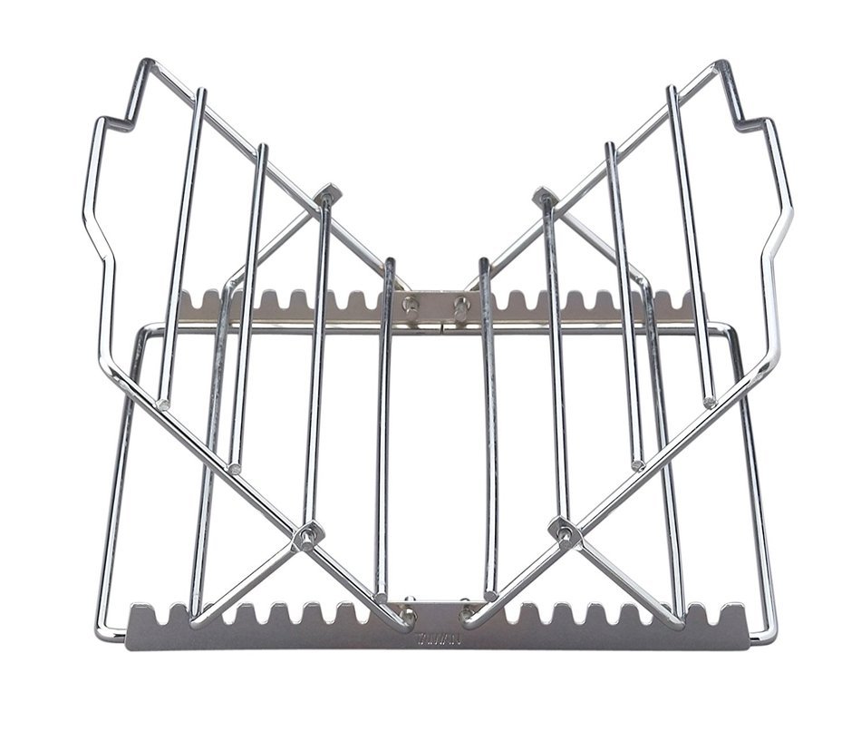 HIC Adjustable Wire Roasting Baking Broiling Rack, Nonstick, 10-Inches x 9.25-Inches N5