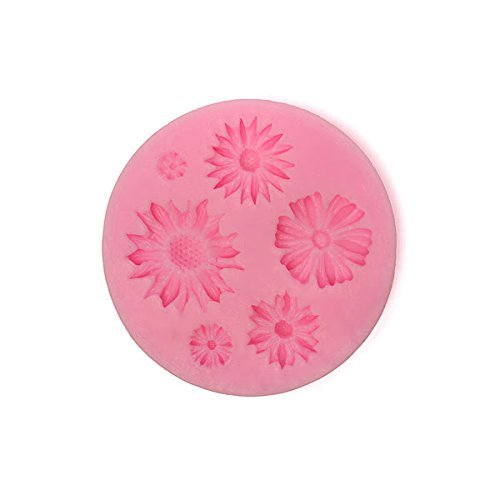 "Silicone Flower Mold Cake Decorating Chocolate Sugar Craft Mould" shopping