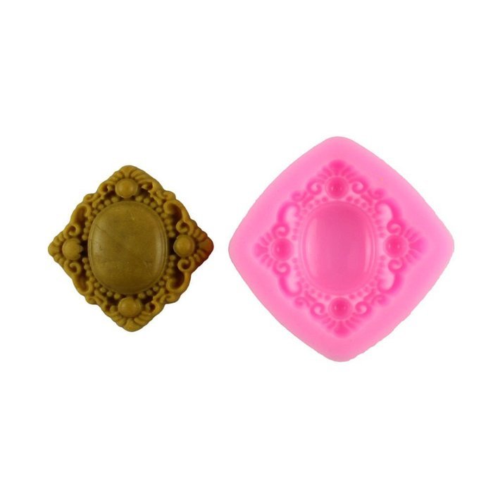 Lariy 1PC Silicone Rose Flower Trays Chocolate Mold Cake Fondant Decorating Tools