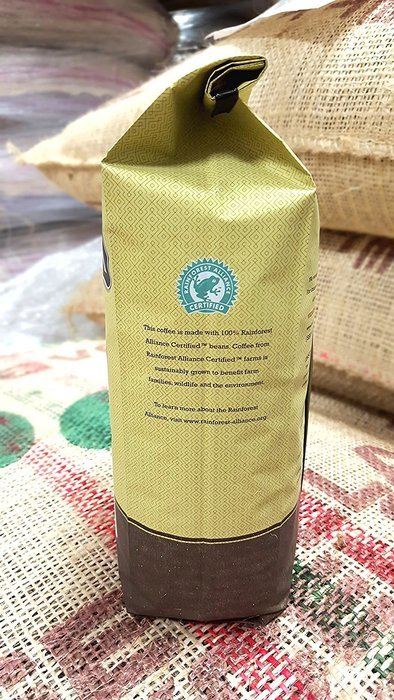 Verena Street Coffee Julien's Breakfast Blend, whole bean medium roast, 2LB (32oz.), Rainforest Alliance Certified... N3