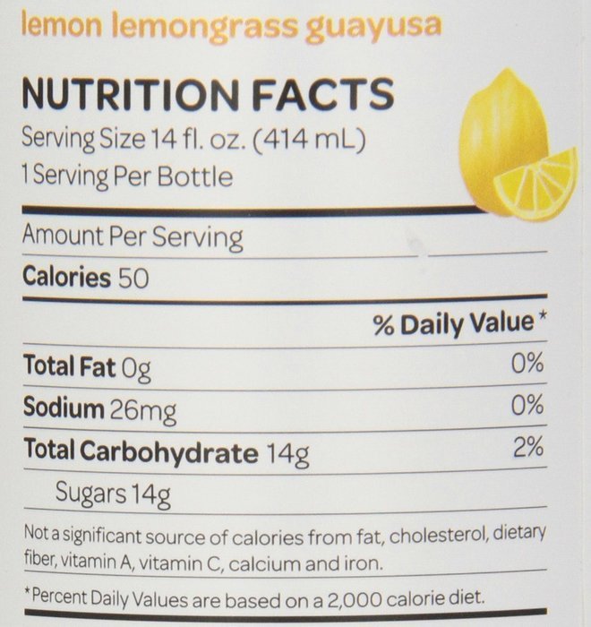 Runa Amazon Guayusa Unsweetened Bottled Tea, Guava, 14 Ounce (Pack of 6) N9