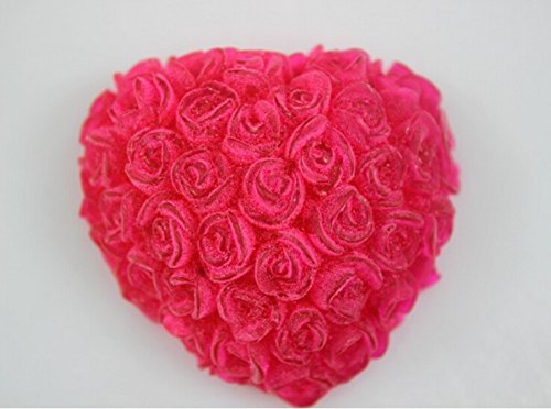 Autek Rose Heart Fondant Soap Sugar Craft Cake Decorating Silicone Mold #128 N3