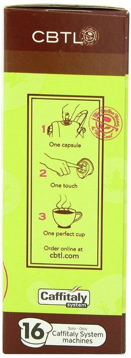 CBTL Costa Rica Brew Coffee Capsules By The Coffee Bean & Tea Leaf, 16-Count Box N2