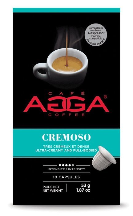 Caf&eacute; Agga Coffee VARIETY 60 NESPRESSO COMPATIBLE CAPSULES