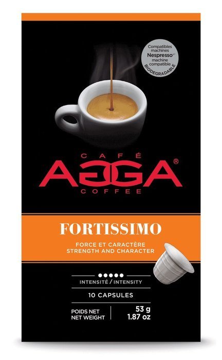 Caf&eacute; Agga Coffee VARIETY 60 NESPRESSO COMPATIBLE CAPSULES N2
