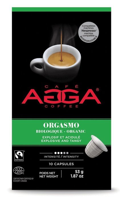 Caf&eacute; Agga Coffee VARIETY 60 NESPRESSO COMPATIBLE CAPSULES N4