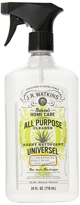 J.R. Watkins Natural All Purpose Cleaner, Aloe & Green Tea, 24 Ounce (Pack of 6)