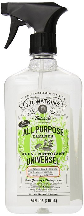 J.R. Watkins Natural All Purpose Cleaner, Aloe & Green Tea, 24 Ounce (Pack of 6) N4
