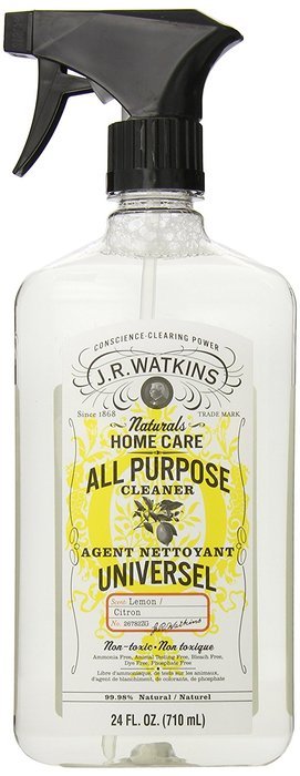 J.R. Watkins Natural All Purpose Cleaner, Aloe & Green Tea, 24 Ounce (Pack of 6) N7