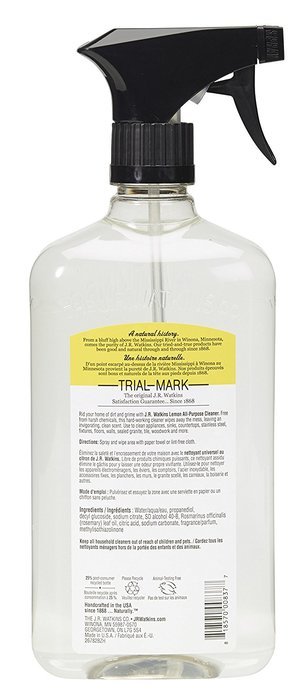 J.R. Watkins Natural All Purpose Cleaner, Aloe & Green Tea, 24 Ounce (Pack of 6) N8