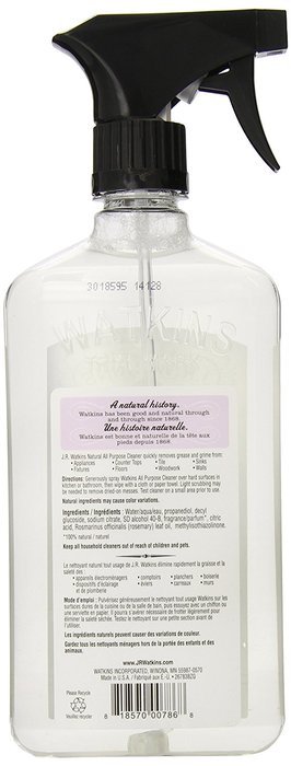 J.R. Watkins Natural All Purpose Cleaner, Aloe & Green Tea, 24 Ounce (Pack of 6) N11