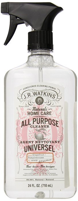 J.R. Watkins Natural All Purpose Cleaner, Aloe & Green Tea, 24 Ounce (Pack of 6) N13