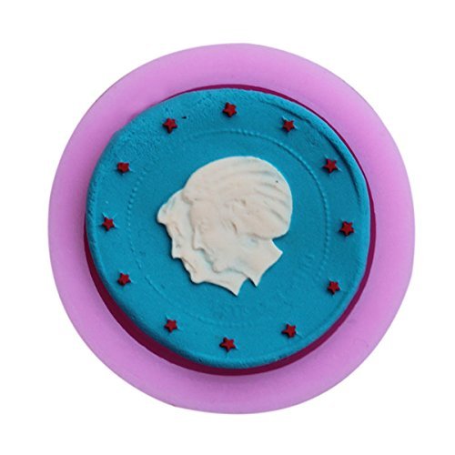"Netherlands Royal Family Silicone Fondant Mold Chocolate Clay Mould" shopping