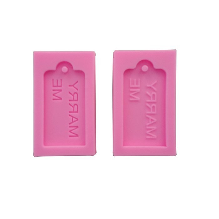 Wocuz WZ1236 FOREVER Pendant Shape Silicone Mold Fondant Mold Cupcake Cake Top Decoration Tool Cake Side Decorating... N3