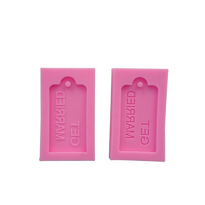Wocuz WZ1236 FOREVER Pendant Shape Silicone Mold Fondant Mold Cupcake Cake Top Decoration Tool Cake Side Decorating... N4