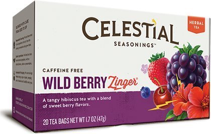 Celestial Seasonings Wild Berry Zinger Tea Bags - 20 ct