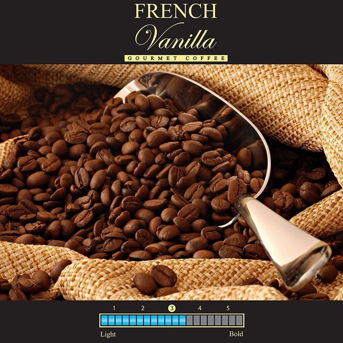 Kaffina Kaffe Premium Gourmet Ground Coffee - Flavored - Medium Rosted Hazelnut Praline Coffee N15