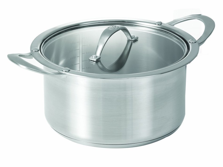 CAT CORA by Starfrit Stainless Steel Cook N Serve Casserole, 3.8-Quart N5
