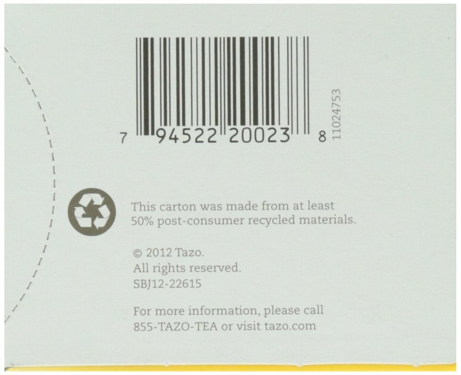 Tazo Calm Chamomile Herbal Tea, 20 ct N6