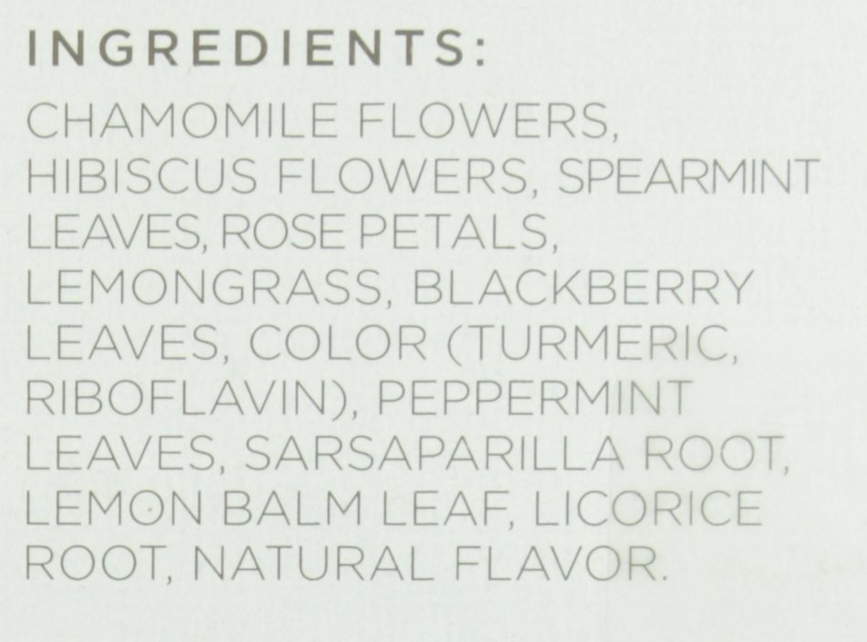 Tazo Calm Chamomile Herbal Tea, 20 ct N7