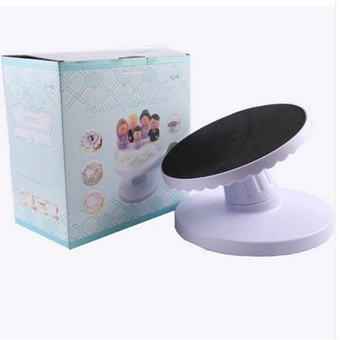 Cake Swivel Bevel 360 Degree Plate Revolving Cake Sugarcraft Turntable Decoration Stand Platform turntable Baking... N2
