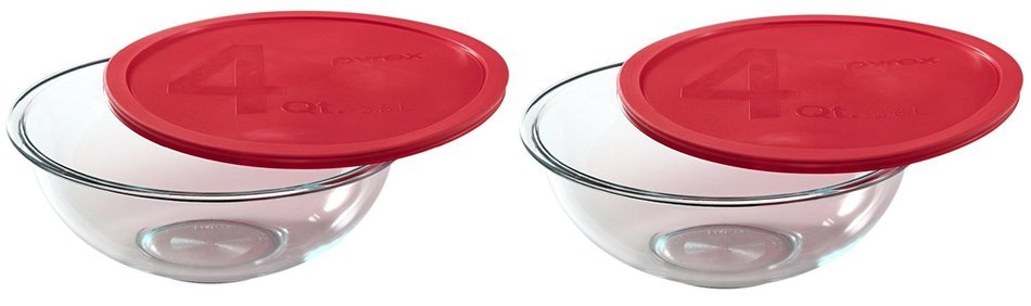 Pyrex Smart Essentials 4-Quart Glass Mixing Bowl N2