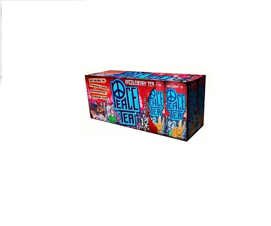 Peace Tea Razzleberry 8 Fl Oz (Pack of 12)