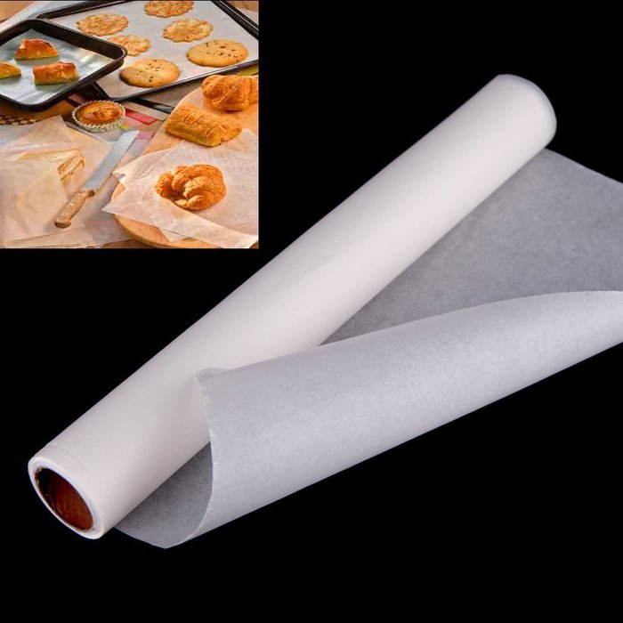 KookieMonsta Cooking Tools Non Stick Baking Paper Sheet Roll for Cooking Barbecue Kitchen Accessories