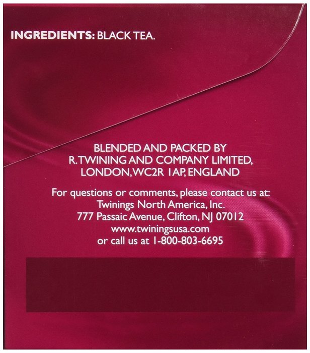 Twinings Tea English Afternoon Tea, 20 ct N2
