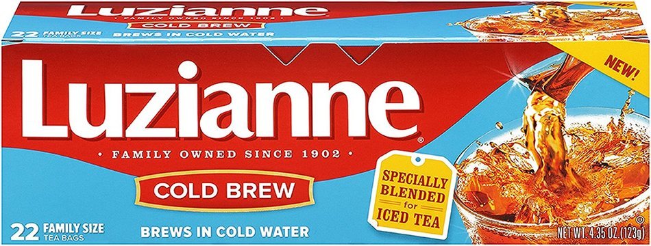 Luzianne Cold Brew Black Tea, 22 Count