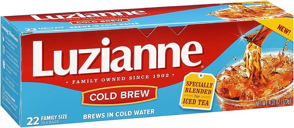 Luzianne Cold Brew Black Tea, 22 Count N2