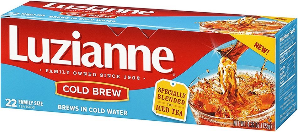 Luzianne Cold Brew Black Tea, 22 Count N3