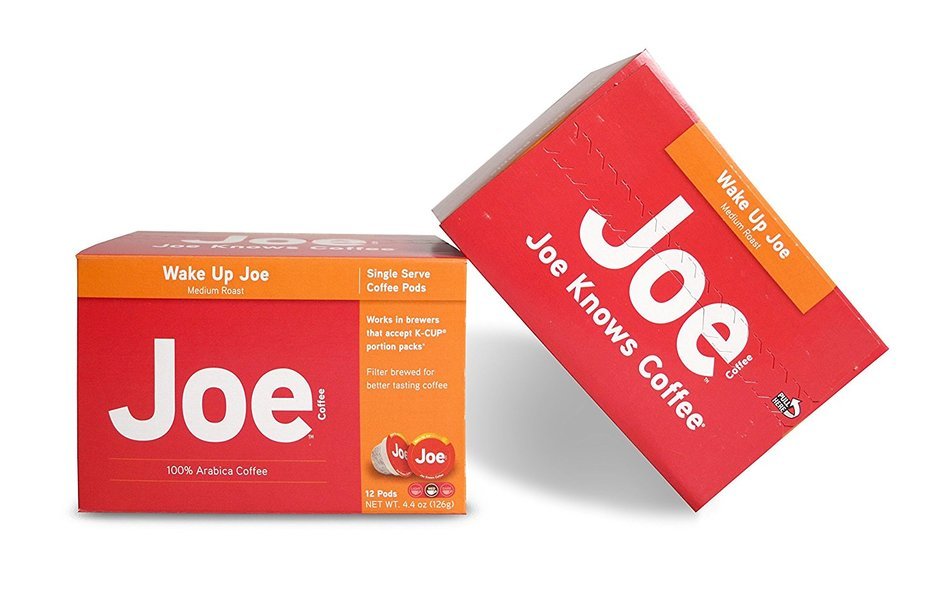 Joe Knows Coffee, Tall Dark and Handsome, Single Serve Pods, 12 Count/Box N2