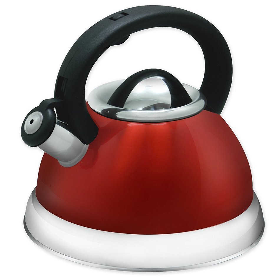 Prime Pacific Whistling Teakettle, Red