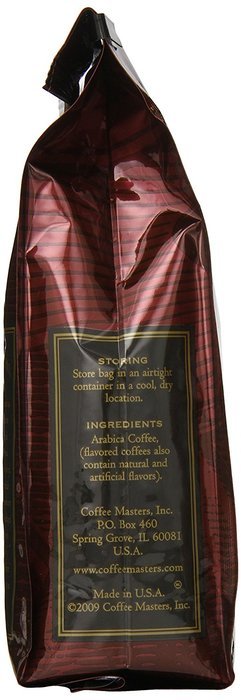 Coffee Masters Flavored Coffee, Cinnamon Buttercream, Whole Bean, 12-Ounce Bags (Pack of 4) N3