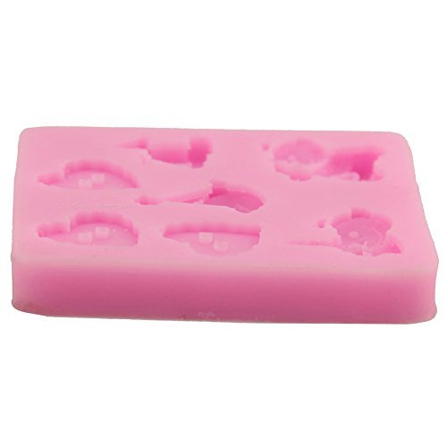 Mr.S Shop Love Heart Button Baby and Bear Shape Silicone Mold DIY Popular For Baking Decoration Tools,Small Size N5