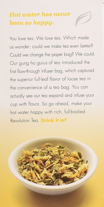 Revolution Tea Golden Chamomile Herbal Tea, 16 Count N2