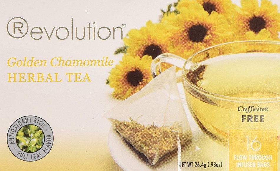 Revolution Tea Golden Chamomile Herbal Tea, 16 Count N3