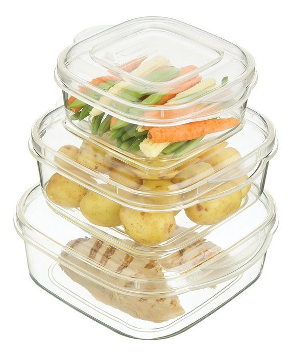 Microwave Casserole Three Piece Set N3